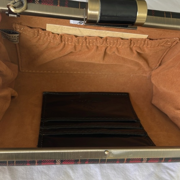 Patricia Nash Plaid Tartan Clutch with chain NWT - Picture 7 of 13